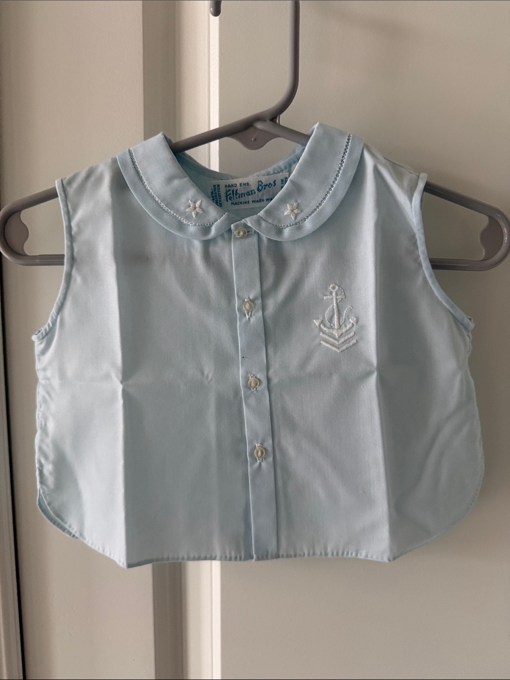 FELTMAN BROTHERS DIAPER SHIRT